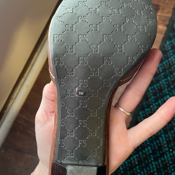 Franco Sarto heels brown suede - Picture 4 of 6